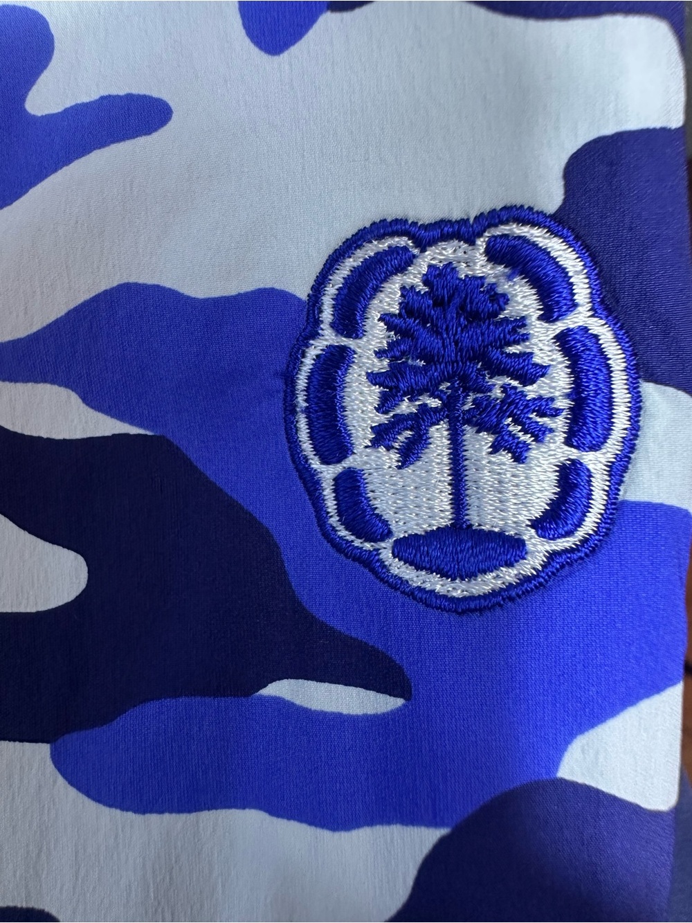 Greyson Navy and Light Blue Camo Athletic Hoodie - Picture 8 of 11